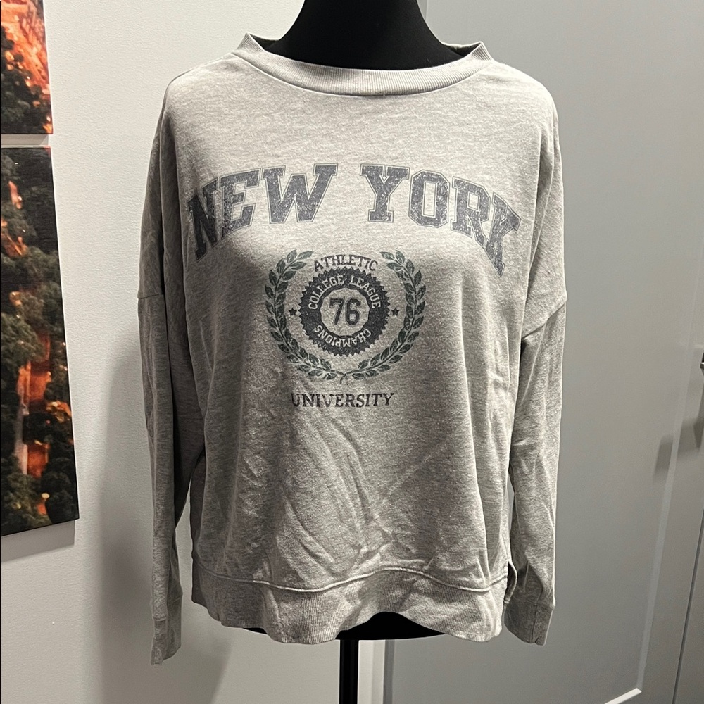 Colsie Gray New York Sweatshirt